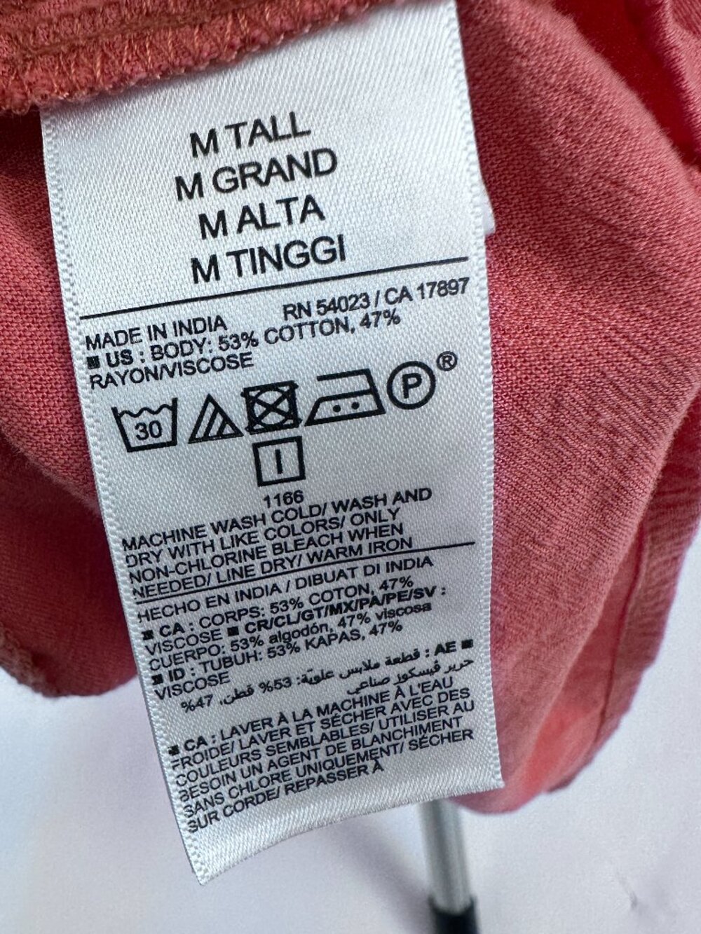 Old Navy Dusty Pink Maxi Dress M Tall Cami Slip Sleeveless - Picture 5 of 8